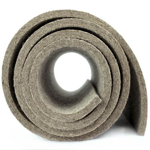 6mm Thick White Pressed Wool Felt BS4060 A75/5W