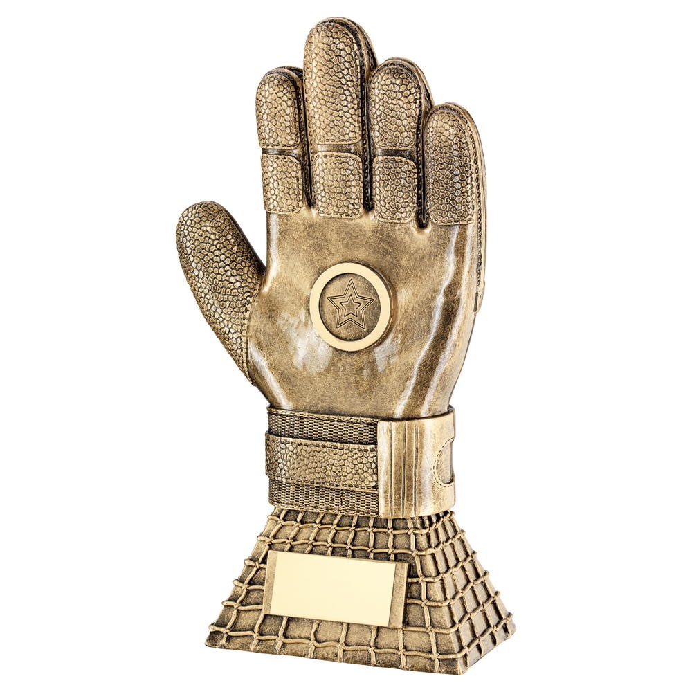 Football Goalie Glove Trophy - 255mm