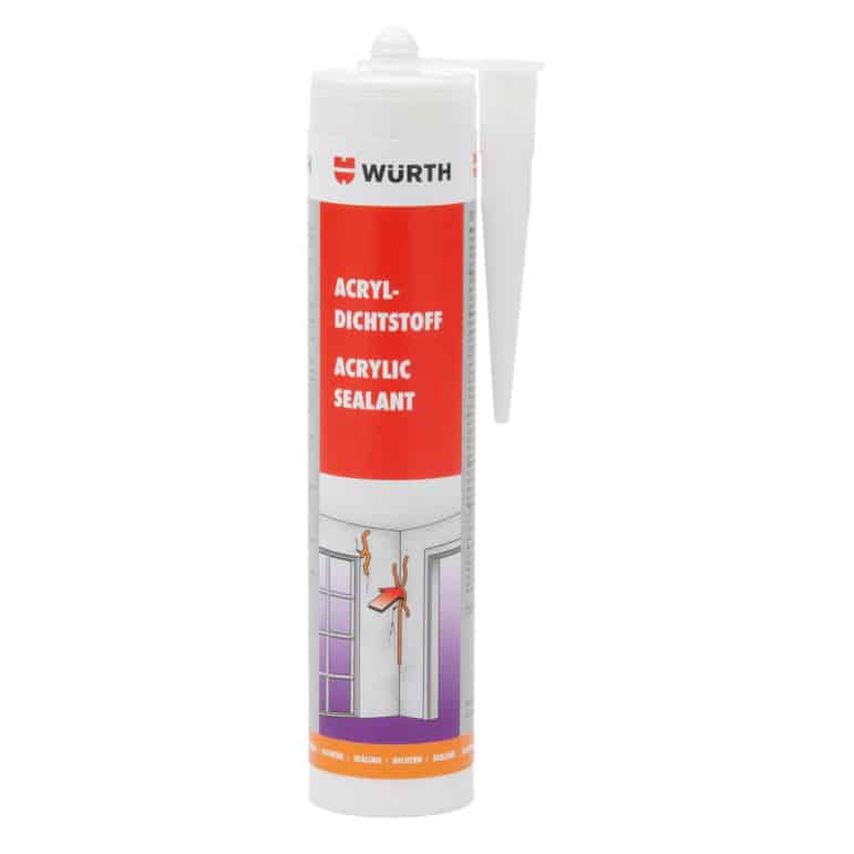 UK Suppliers Of Würth 310ml White Acrylic Sealant
