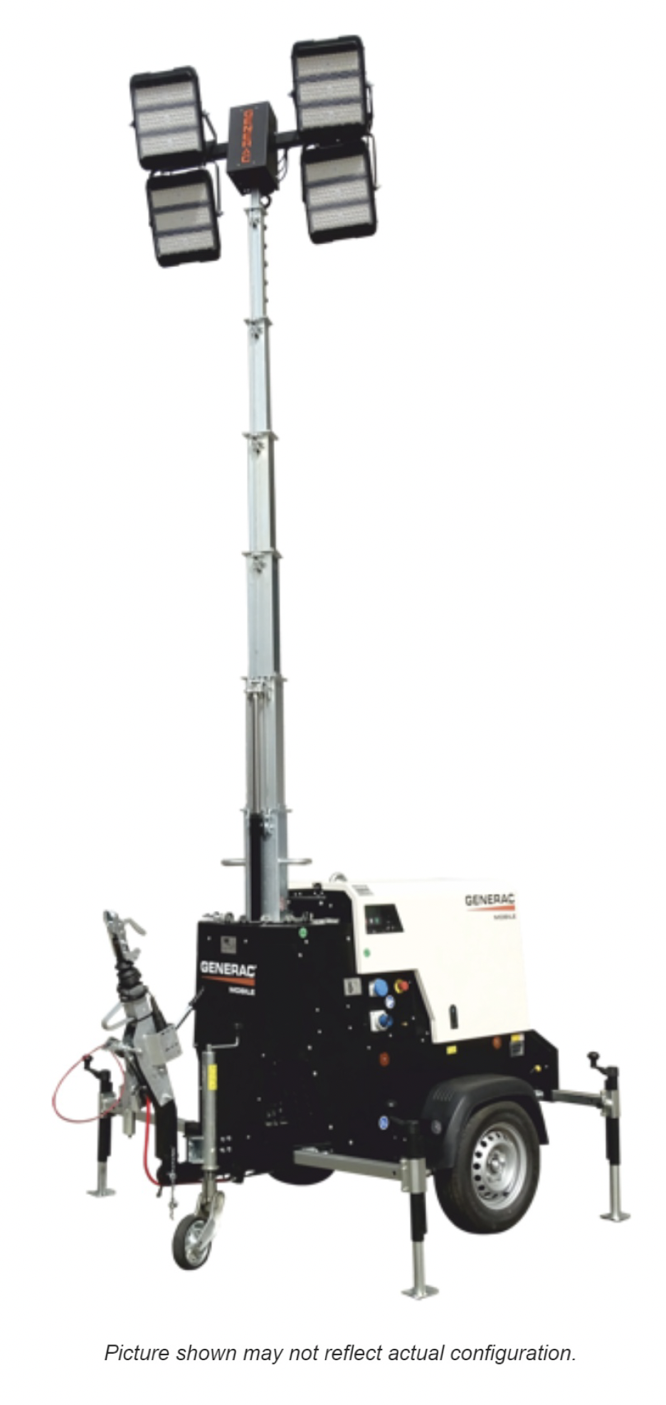 GLT4-A K2 Kubota Z482 light tower diesel line