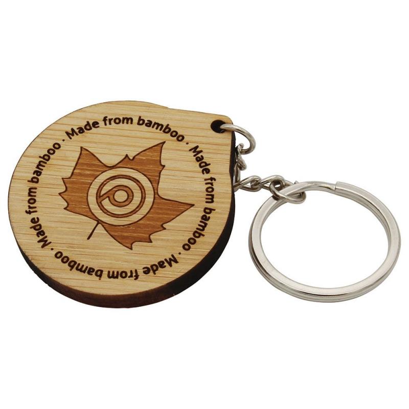 Bamboo Keyring (60mm)
