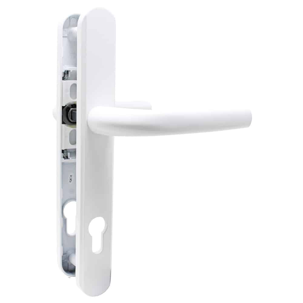 UK Suppliers Of Q-Line Alpha Lever/Lever Door Handles 92mm PZ