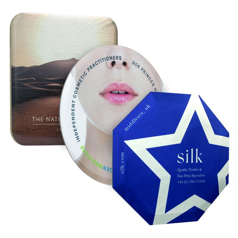 Dye Sublimation Full Colour Metal Coaster