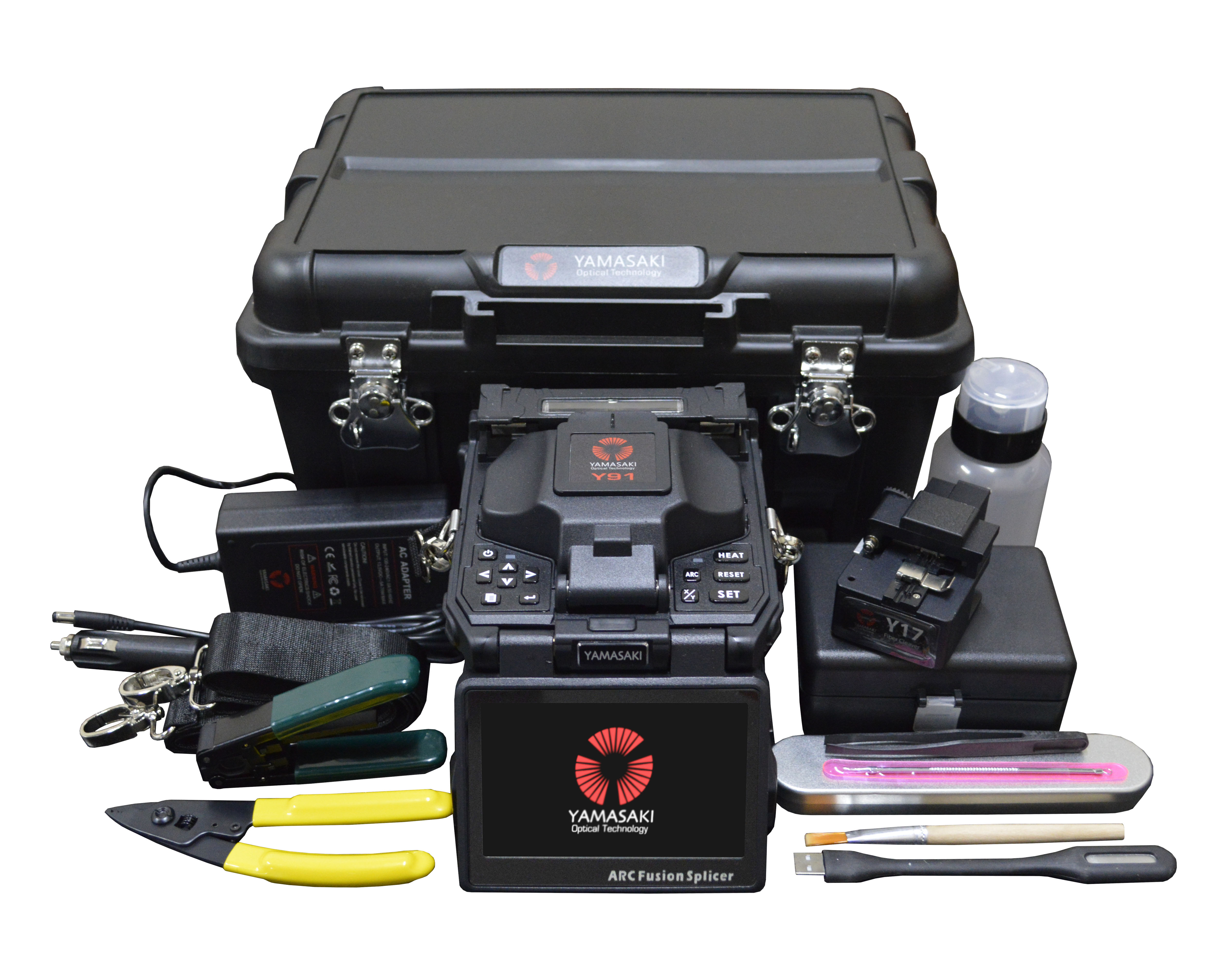 Yamasaki Y91 Fiber Optic Fusion Splicer