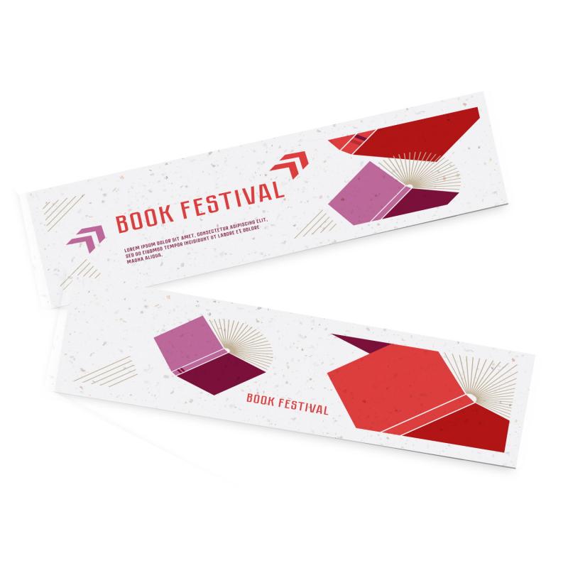 Seeded Paper Small Bookmarks