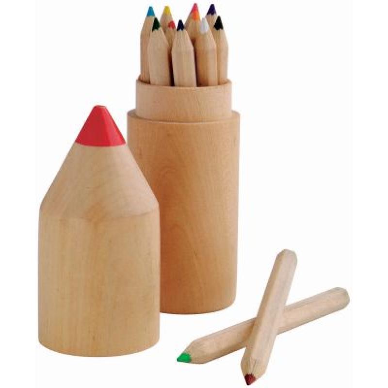 Bossy 12-piece coloured pencil set