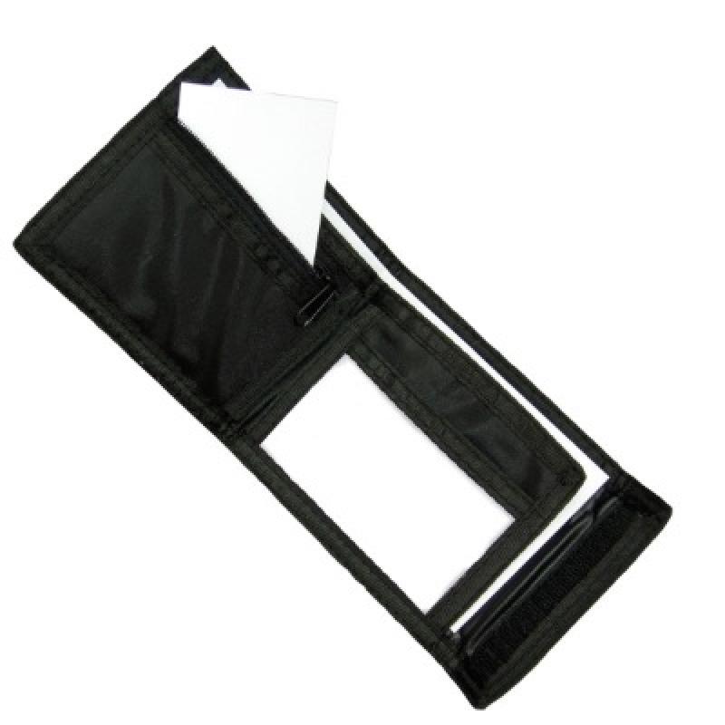 Nylon Ripper Wallet - Black