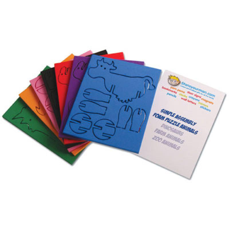 Unprinted Foam Animal Puzzles