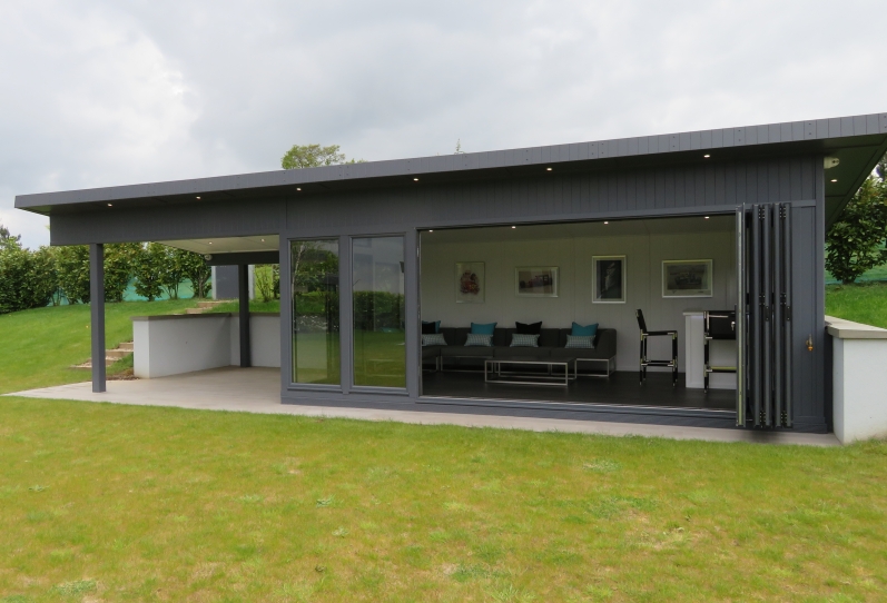 Large Garden Summer House With Living Space