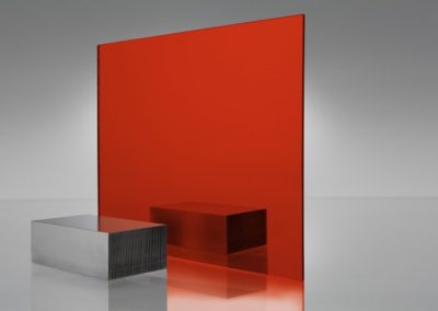 Red 1310 Acrylic and Mirror Walls for Offices