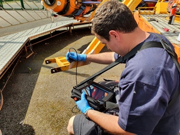 On Site Eddy Current Testing Service UK