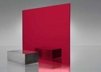 Red 1400 Acrylic and Mirror Walls for Business Decor