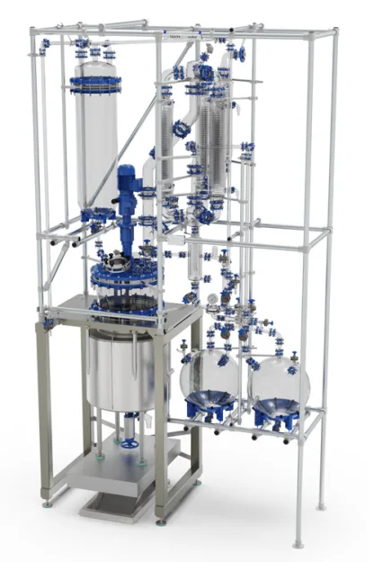 CR250 Glass Lined Steel and Glass Reactor