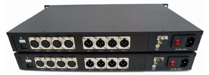 4 Channel 2 Ways Broadcast Quality Over Fibre System