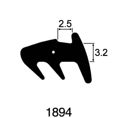 Specialist Suppliers Of Wedge Gasket E 3.2mm x 2.5mm