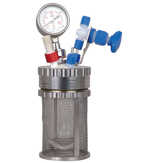 Distributors of Miniclave - Small Scale Glass Pressure Vessel