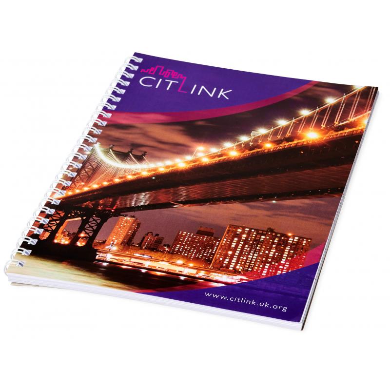 Desk-Mate® wire-o A5 notebook - 50 pages