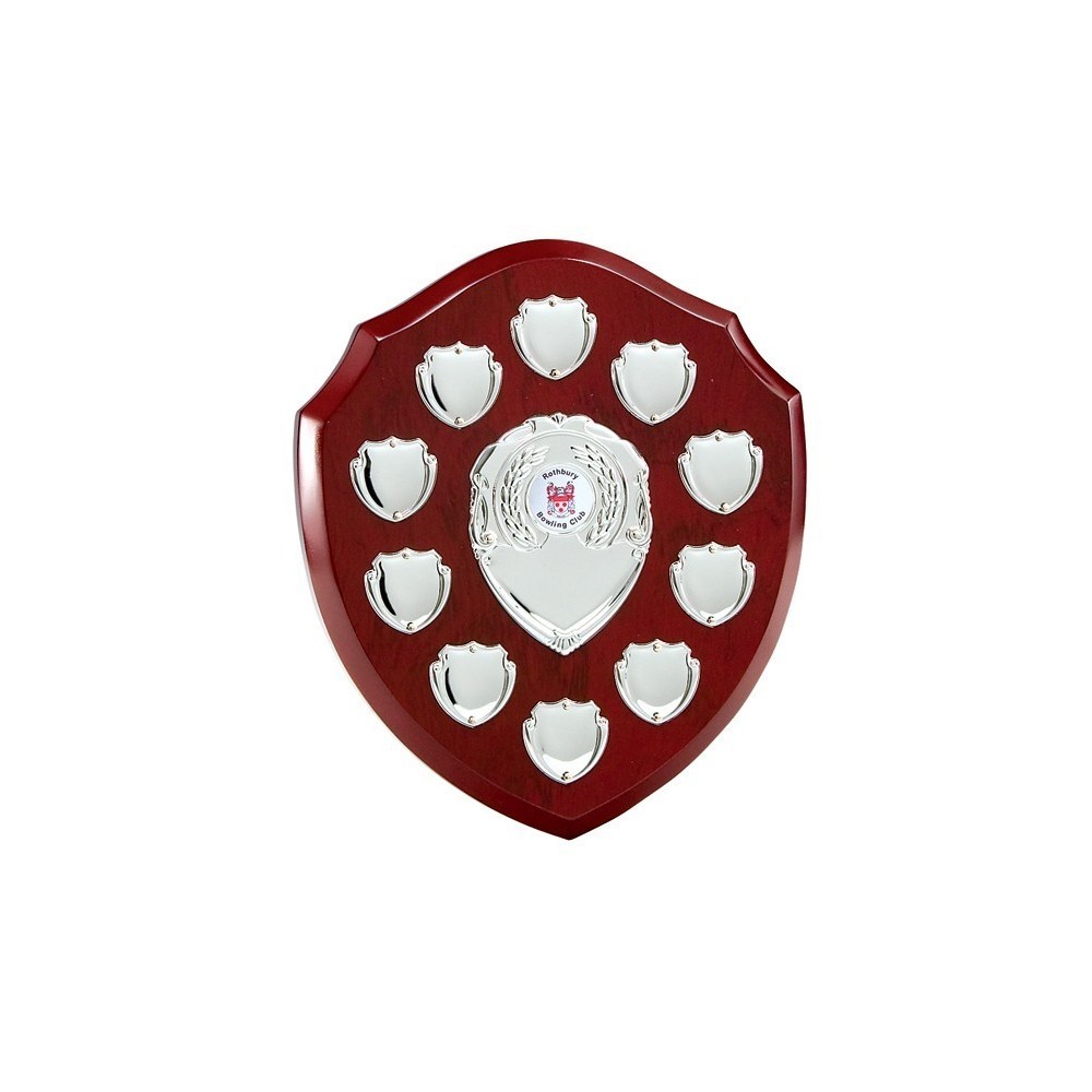 Annual Rosewood Wooden Shield - 10 Year