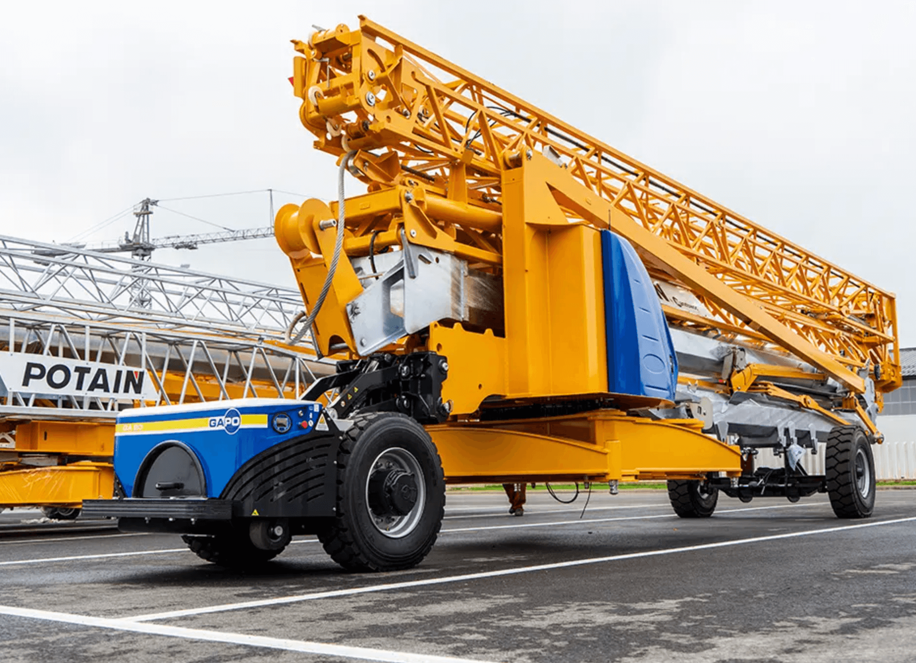 Remote-Controlled Crane Mover