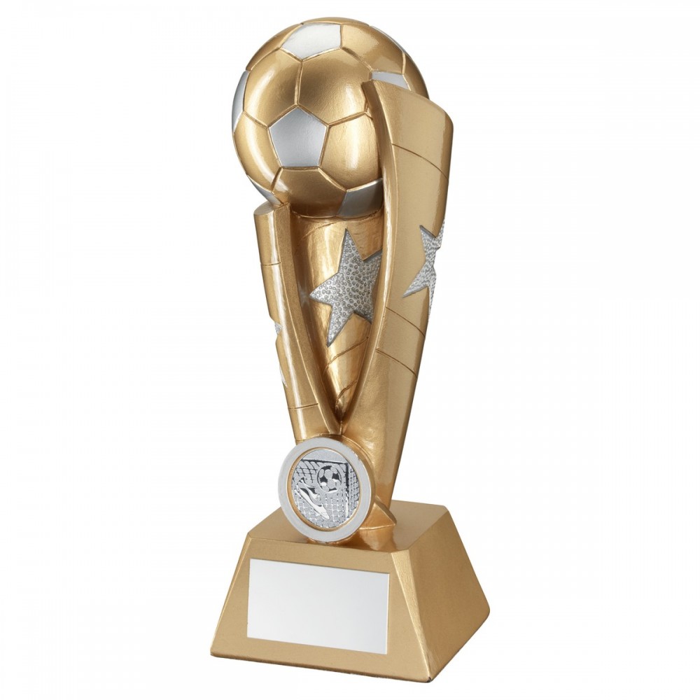 Silver Gold Football Resin Award - 4 sizes