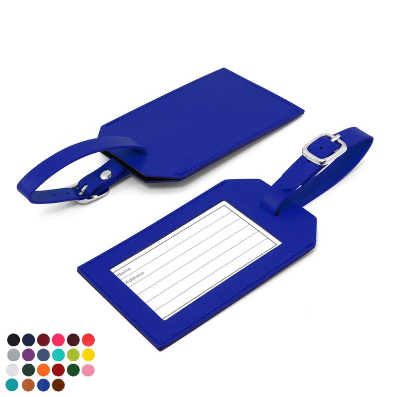 Belluno PU Rectangle Luggage Tag