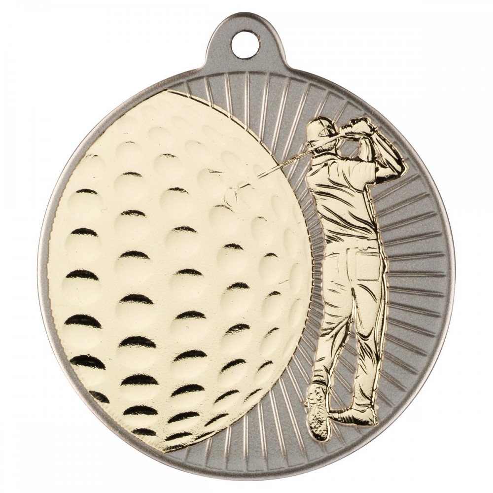 2 Tone Sports Medals - 50mm