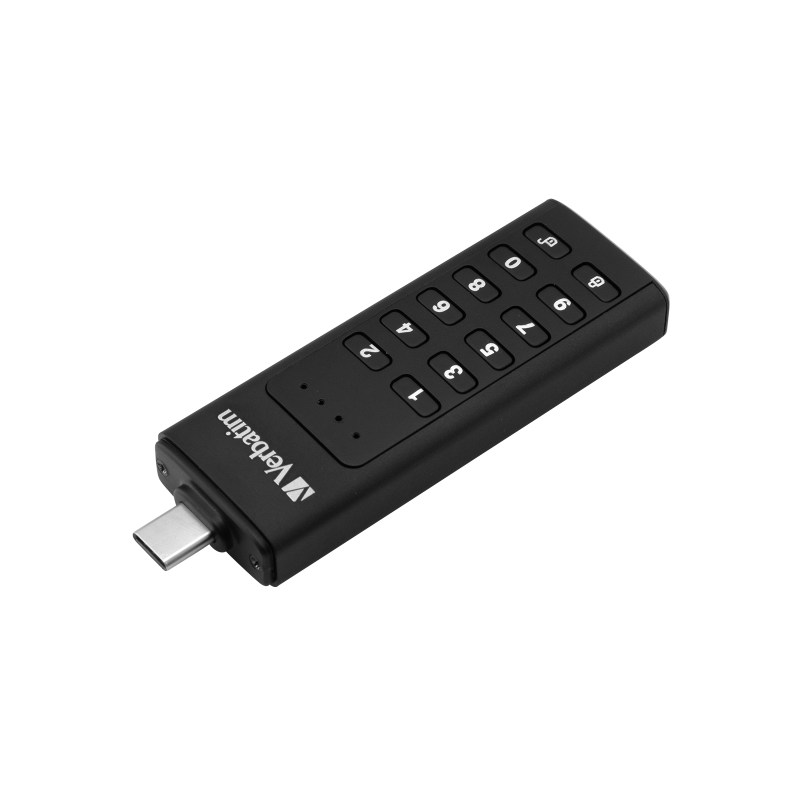 Verbatim Keypad Secure Type-C
