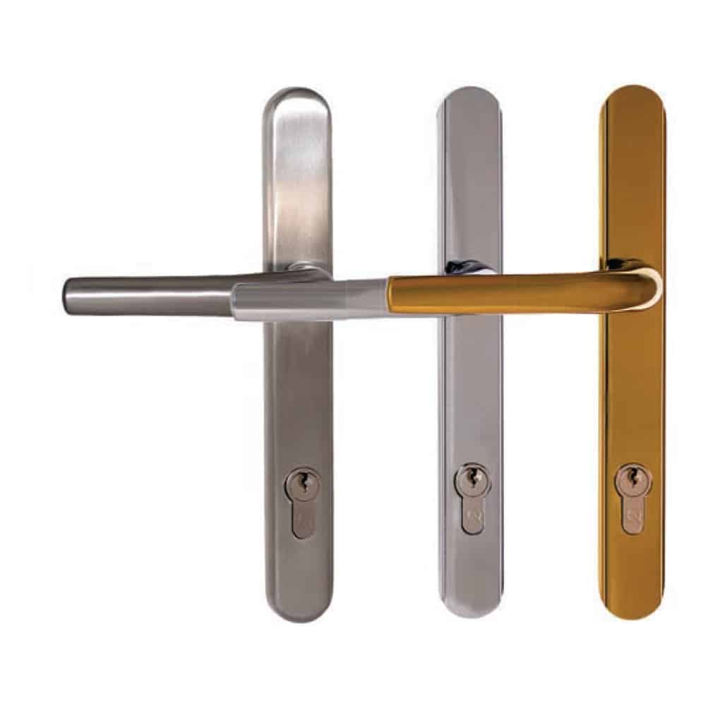 UK Suppliers Of Q-Line Coastline Lever/Lever Handle with Long Backplate