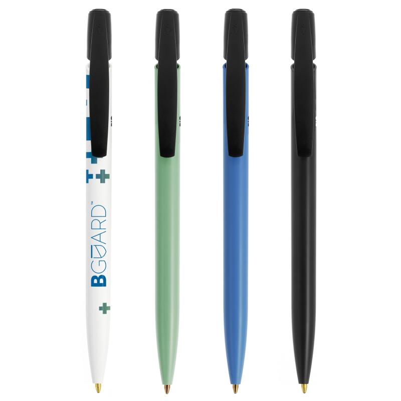 BIC&#174; Media Clic BIO Based BGUARD� Antibacterial Ballpen Screen Printing