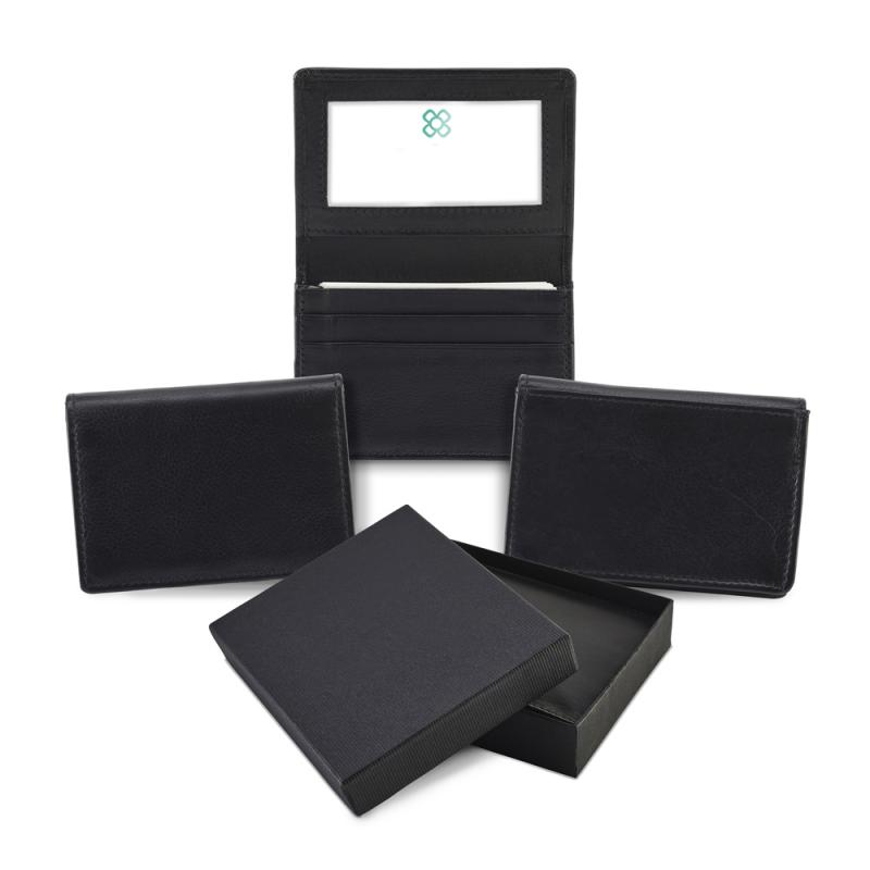 Sandringham Nappa Leather Business Card Holder