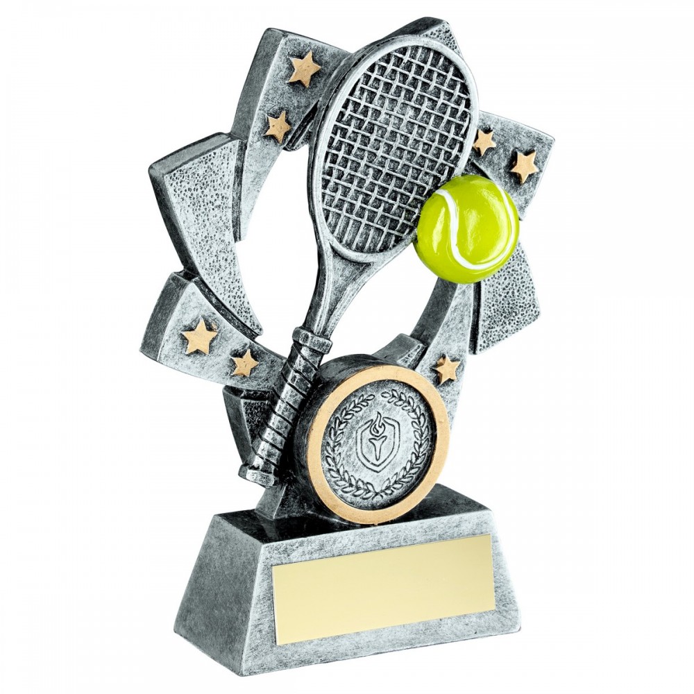 Resin 2 tone Tennis Award - 3 sizes