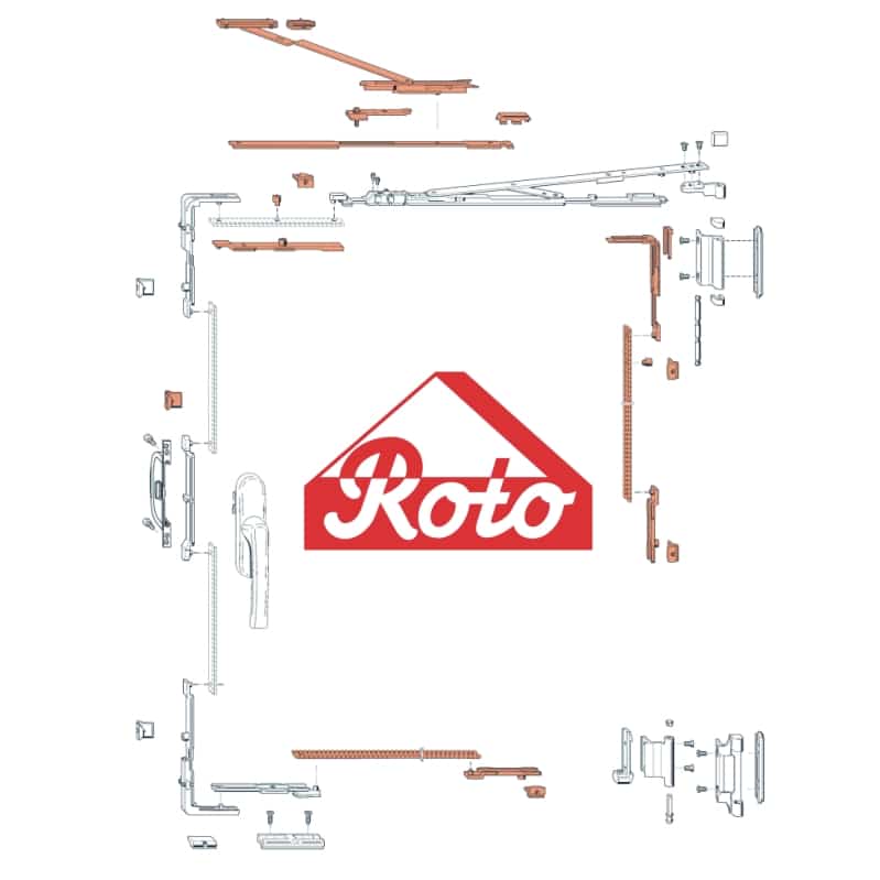 Specialist Suppliers Of Roto ALU500 (Face-Fixed)