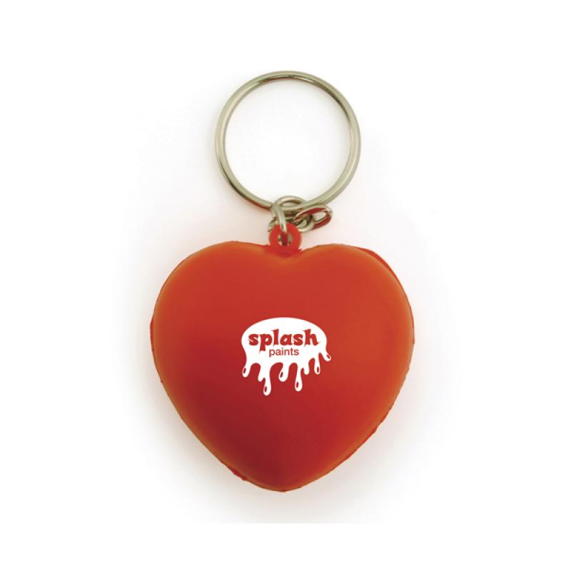 Stress Heart Keyring