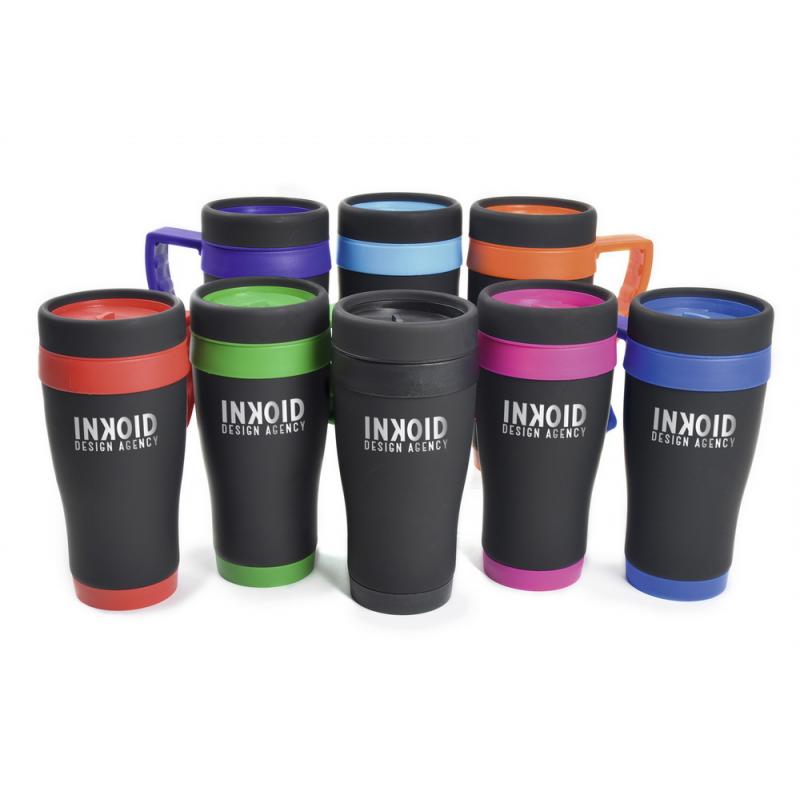 Oregon Black 400ml Travel Mug