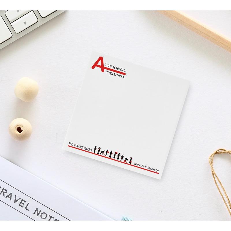 Sticky-Mate® squared sticky notes 75x75 - 50 pages