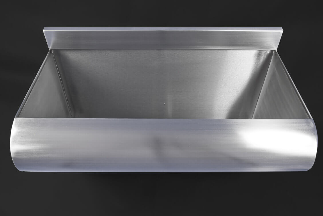 Stainless Steel Wash Troughs For Hospitals With Acid-Resistant Materials