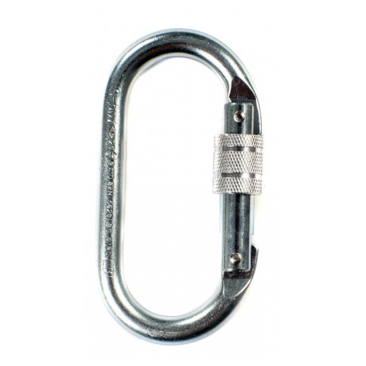 CSS Worksafe Steel Screwgate Karabiner