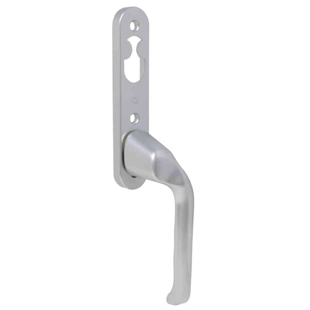UK Suppliers Of NorDan Scandinavian Cranked Lever Handles With 3 Hole Fixing