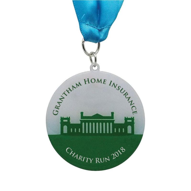 40mm Medal Printed Full Colour (0.7mm)