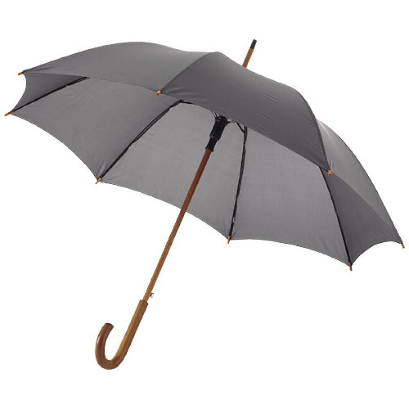 Kyle 23'' auto open umbrella wooden shaft and handle