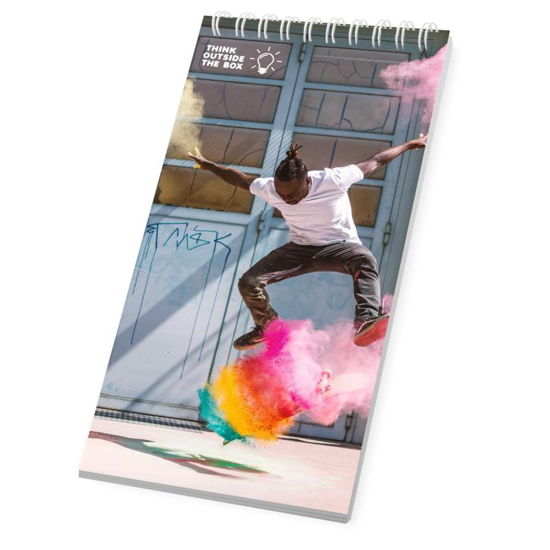 Desk-Mate® wire-o 1/3 A4 notebook - 50 pages