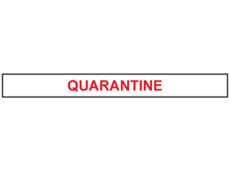 Quarantine Tape