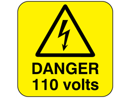 Danger 110 volts