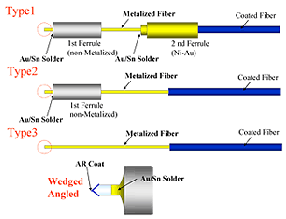 Lensed Fibres