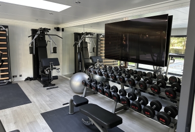 Custom Built Garden Gym Room UK