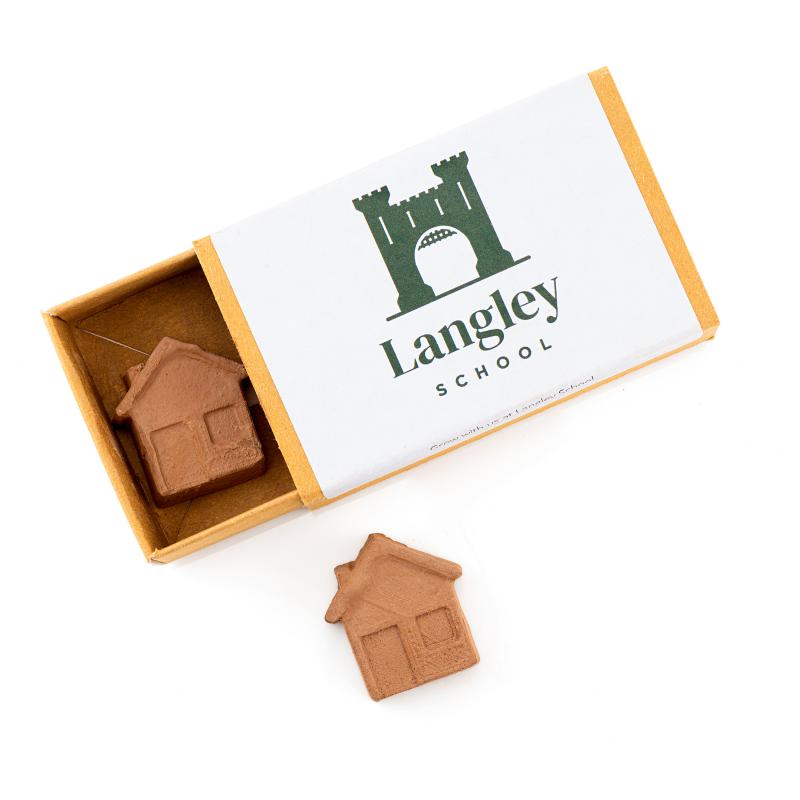 House-Shaped Wildflower Seed Bomb - Matchbox