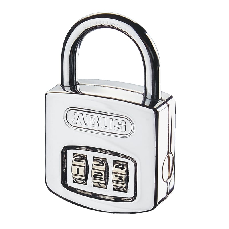 UK Suppliers Of Abus 160/40C & 160/50C Brass Combination Padlock