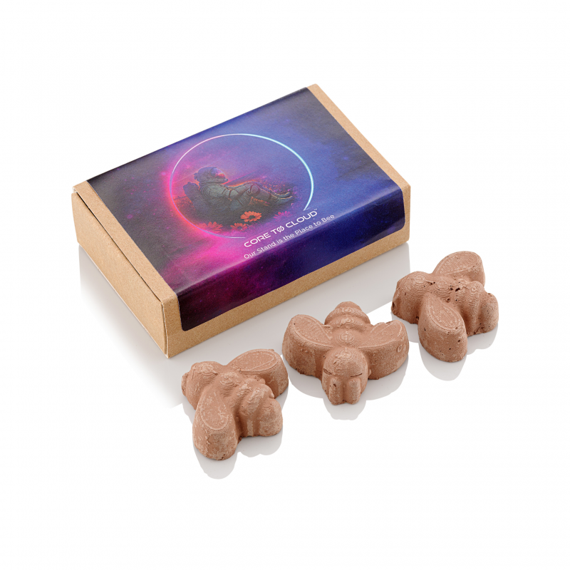 Bee-Shaped Seed Bombs - Matchbox