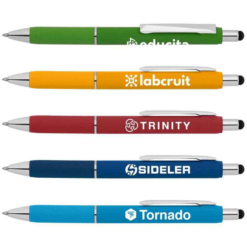 Serena Retractable Gel Stylus Pen