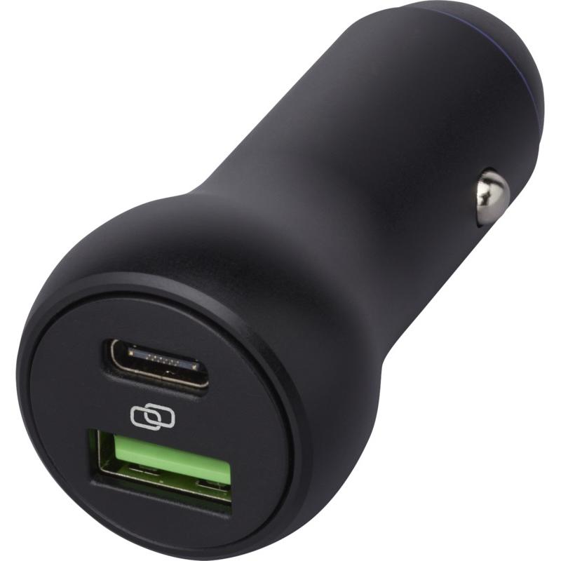 Pilot dual 65W USB-C/USB-A car charger